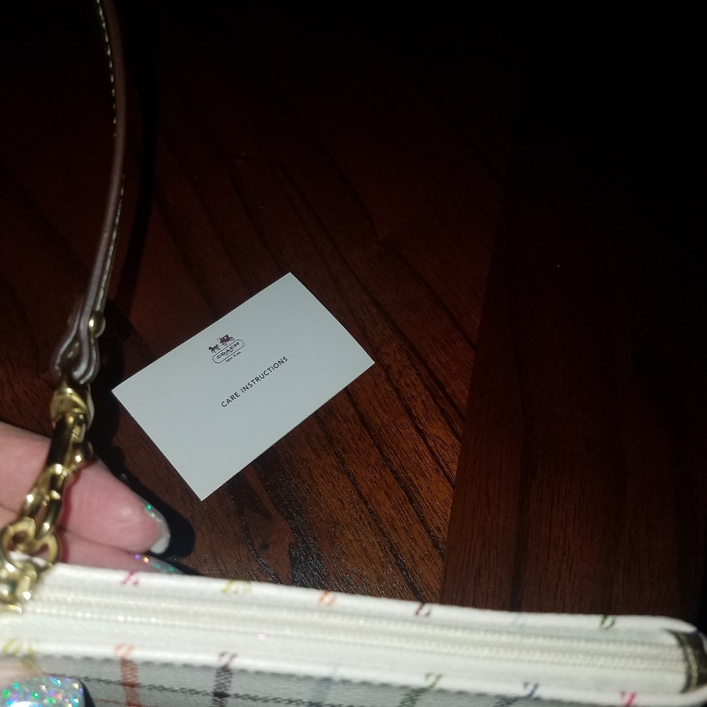 Coach wristlet